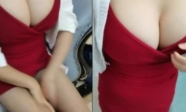 上门推销--34岁极品爆乳阿姨：你先别着急嘛好不好，等一下嘛，我感觉好强